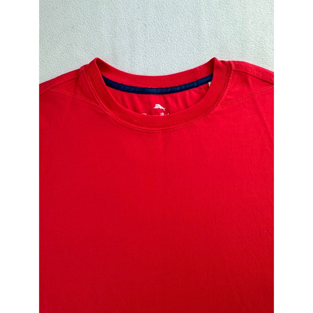Tommy‎ Bahama RELAX Men's Red Supima Cotton T Shirt Size M - Picture 3 of 14